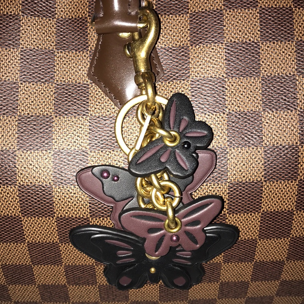 Coach Butterfly Bag Charm/Keychain